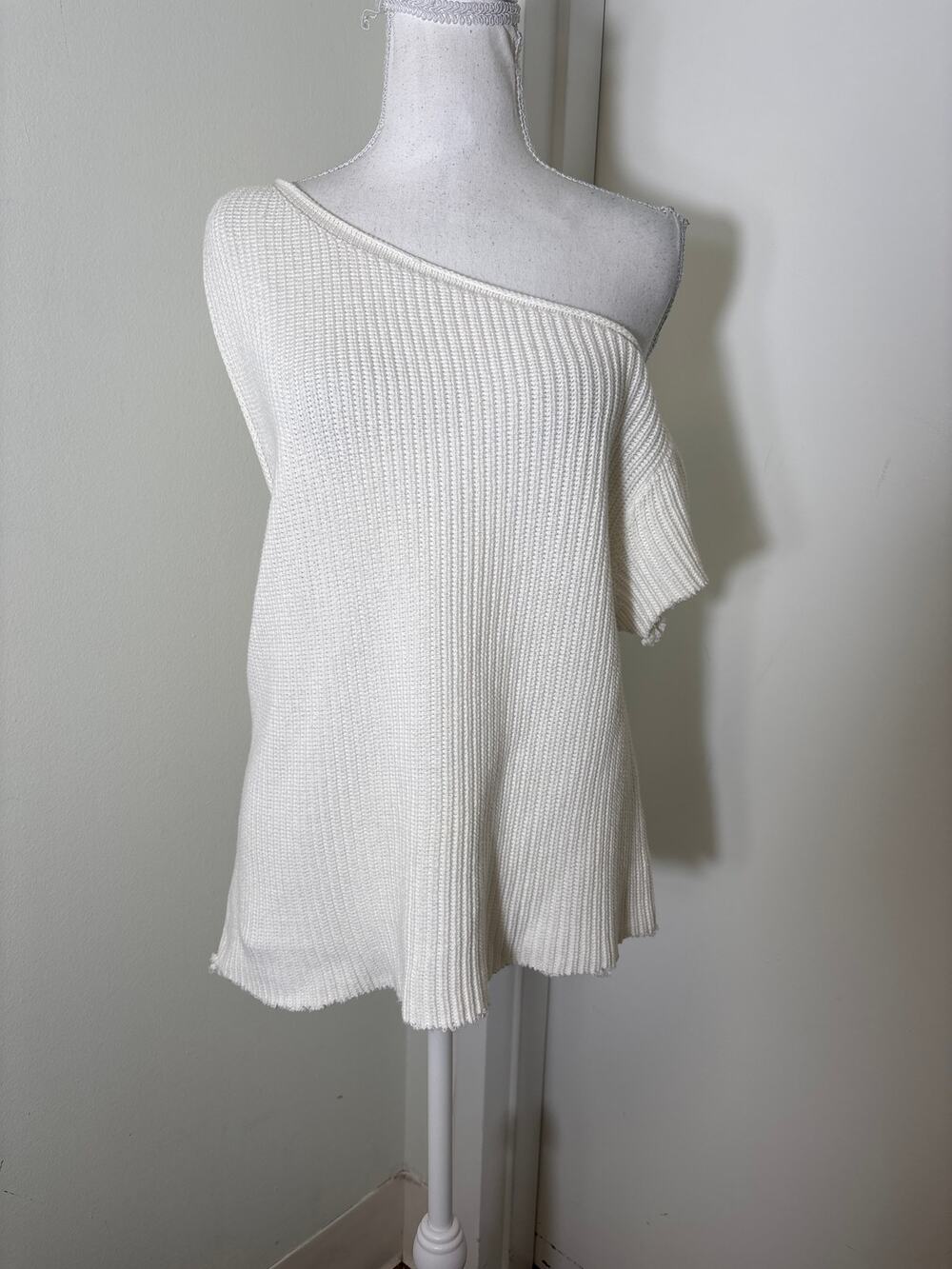 RtA White Sweater Top Sz XS